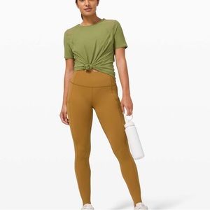 Lululemon Fast n Free 28” Brushed *non-reflective in Spiced Bronze